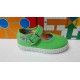 Zapatilla de lona con cierre de pulsera