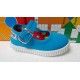 Zapatilla de lona con cierre de pulsera