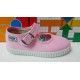 Zapatilla de lona con cierre de pulsera