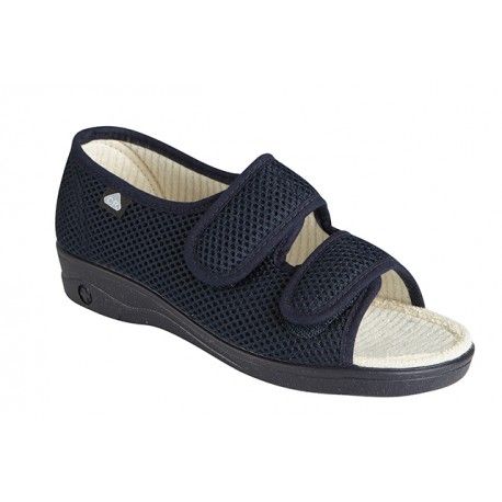 Zapatilla extra ancha