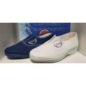Zapatilla elastico central