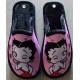 Zapatilla Mujer Tejido Invierno Suela Microporosa Betty Boop