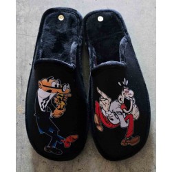 Zapatilla Hombre Tejido Invierno Suela Microporosa